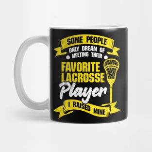 Lacrosse Mom Dad Gift Mug